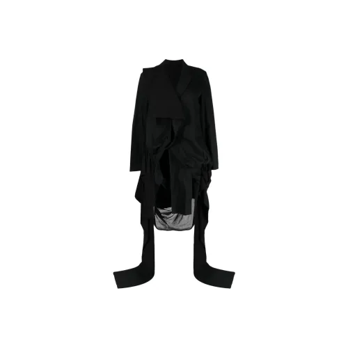 Yohji Yamamoto Куртки и Пальто Женские Черные