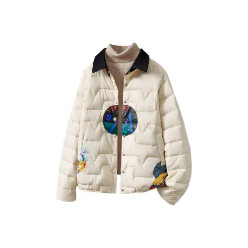 TOUCH Пуховик Женский Бежевый