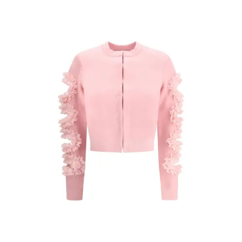 Self Портрет Куртки Пальто Женские Розовый