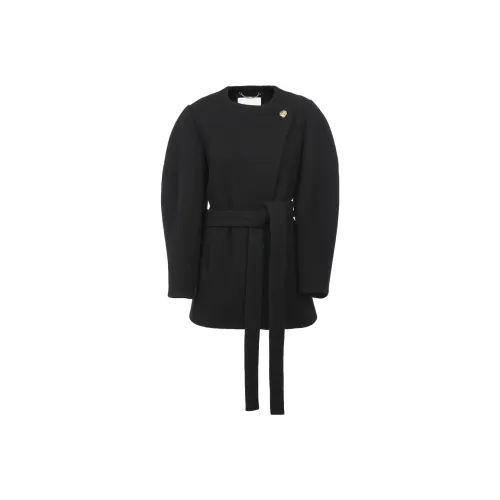 Chloé Черное Женское Пальто