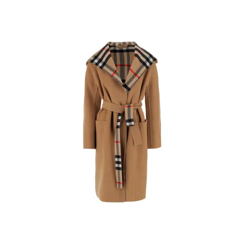 Burberry Хаки Женское Пальто