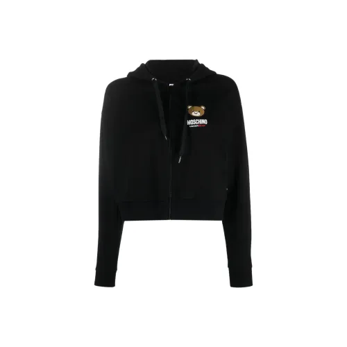 MOSCHINO Толстовка Женская Черная