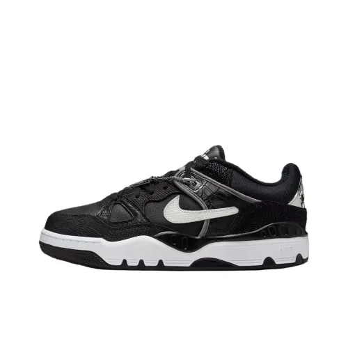 Nike Air FORCE 3 Скейтборд Кроссовки Низкие Черные Белые Серые Унисекс