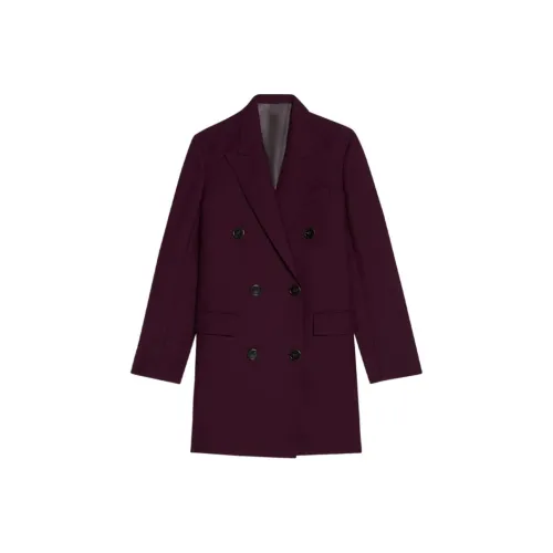 Theory Бургундский Женское Пальто