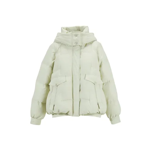 XIANGYING Пуховик Женский Шалфей Зеленый