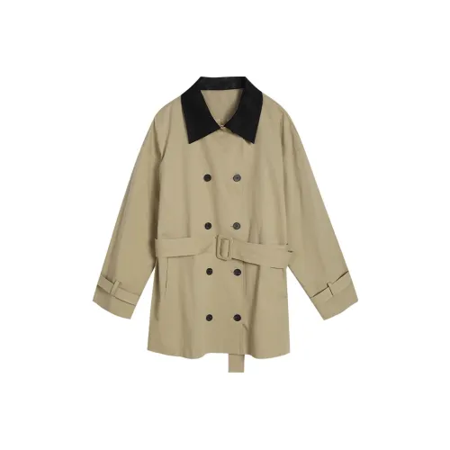 Gui'er Хаки Женские Куртки