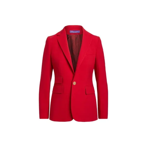Ralph Lauren Collection SS23 Бизнес-костюм Пальто Женское Красное