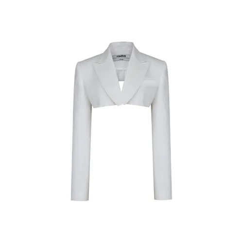 KIMHEKIM Белый Женские Офисные Костюмы