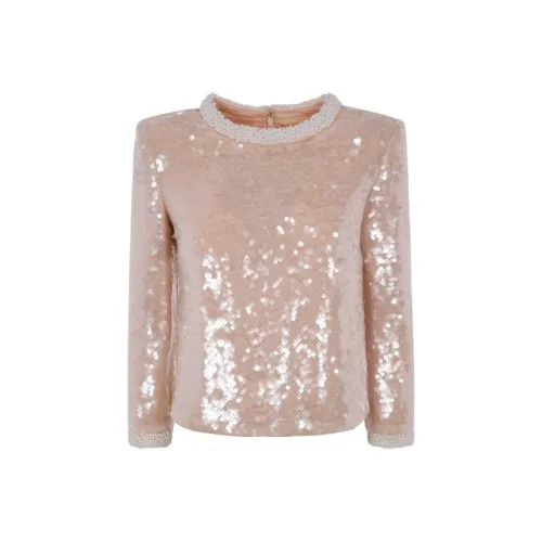 Self Portrait Shirt Women's Light Pink