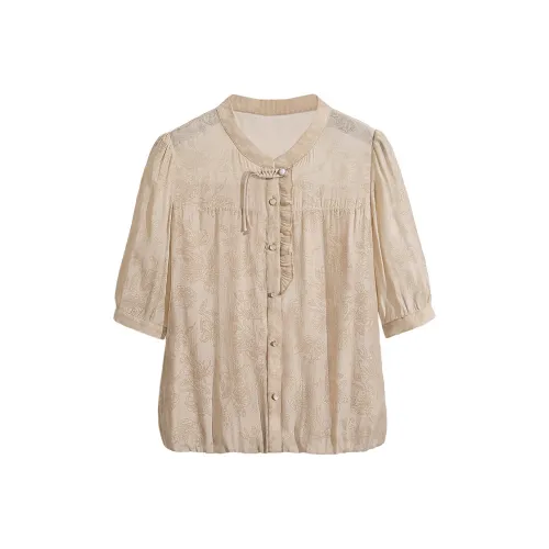 Cypress House Рубашка Женская Розовый Абрикос