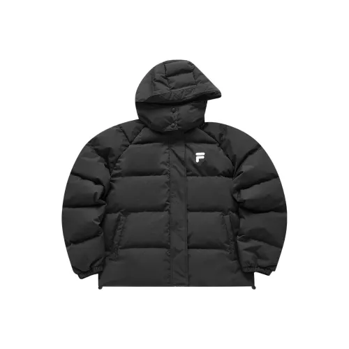 FILA FUSION QR Пуховик Женские Темно-черный