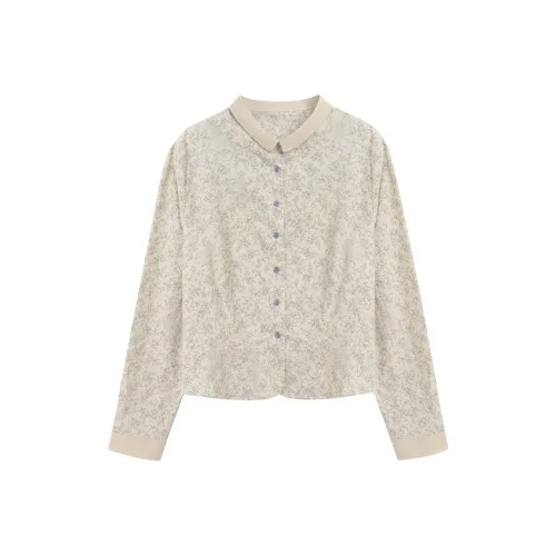 ONE SHALLOW Весна Рубашка Женские Желтый