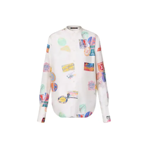 LOUIS VUITTON SS25 Рубашка Женская Айвори