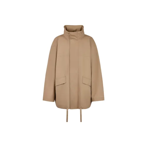 TOD'S Куртки и Пальто Женские Бежево-Желтые