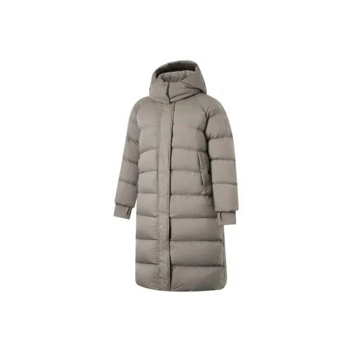 LINING Fitness Series Пуховик Женские Дерево Серо-коричневый