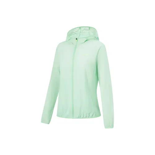 LINING RUNNING Collection Куртки и Пальто Женские Охлаждающий Зеленый