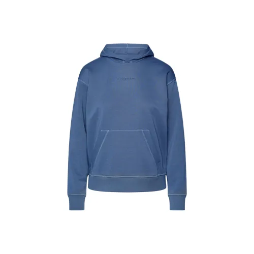 CALVIN KLEIN Свитшот Европейская версия Женская Синий