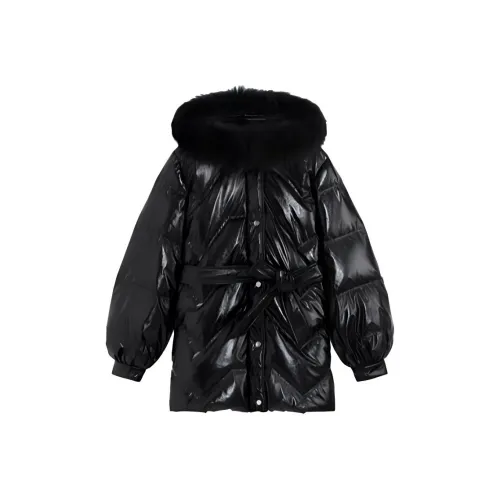 BEBE Черные Женские Пуховики