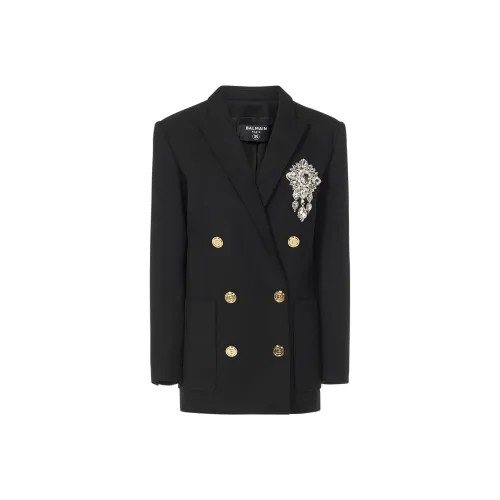 BALMAIN Черные Женские Деловые Костюмы