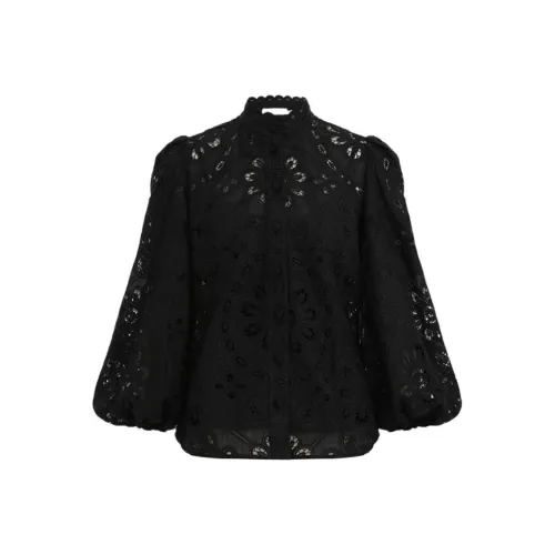 Zimmermann Черные Женские Рубашки
