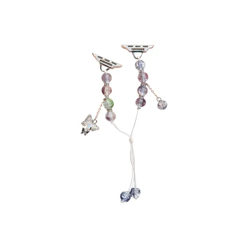 Часы Miss Wrist Полоска Apple Совместимость 135 200 мм Бусины Тянущий Шнур Материал