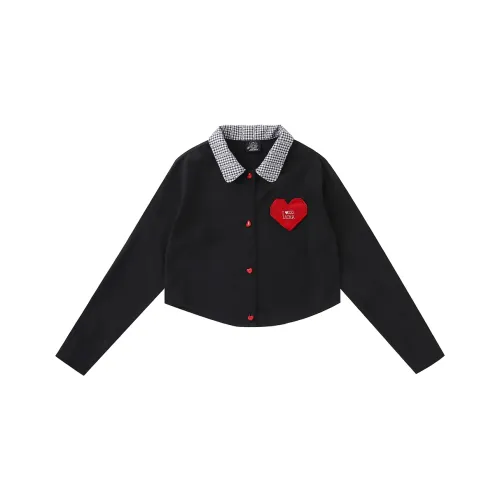 LAMLICKA Черные Женские Рубашки