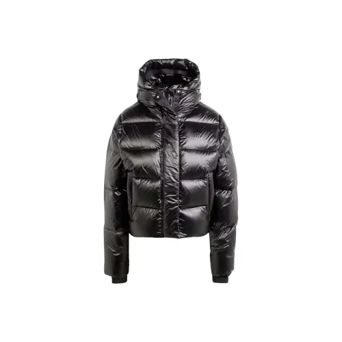 Adidas Originals Movement 670 Короткий Премиум Пуховая куртка Пуховик Женские Черный