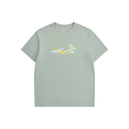 Erke Life Collection T-Shirt Мужская River Trekking Green