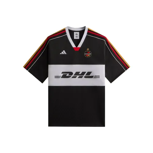 Adidas Originals x KITH Collaboration Football DHL Express Футбол Джерси Мужской Черный