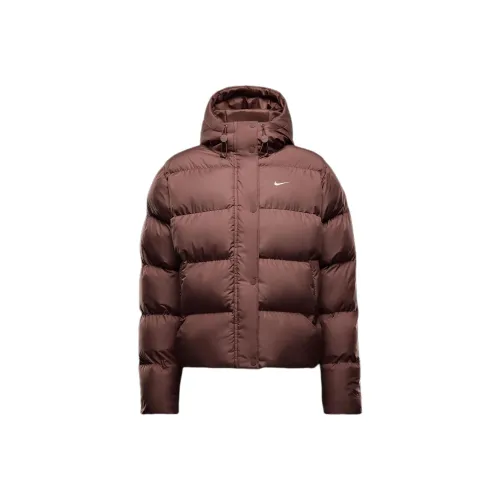 nike Sportswear MetroTherma FIT Swoosh Пуховик Женские Коричневый