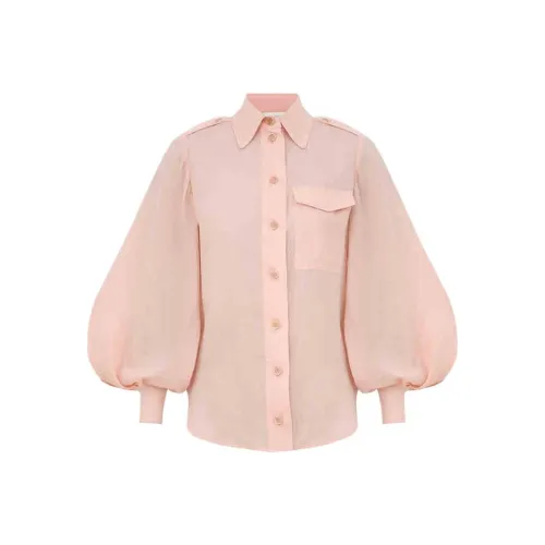Zimmermann Розовые Женские Рубашки