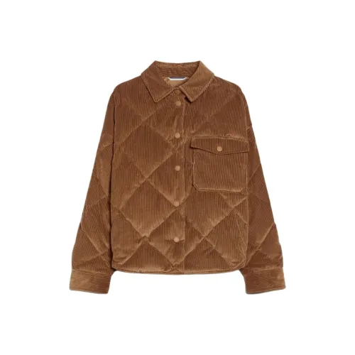 WEEKEND MaxMara Пуховик Женские Hazelnuts Коричневый