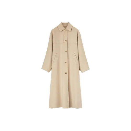 Loro Piana Бежевое Женское Пальто