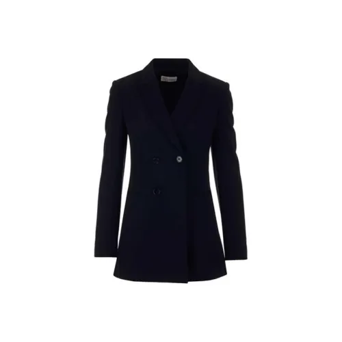 RED VALENTINO Бизнес-костюм пальто женское черное