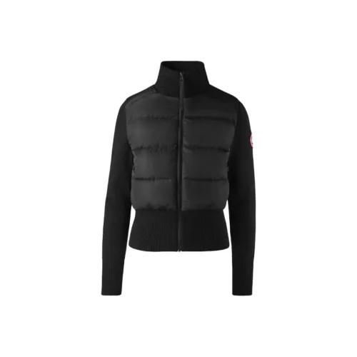Canada Goose HyBridge SERIES Черные Женские Пуховики