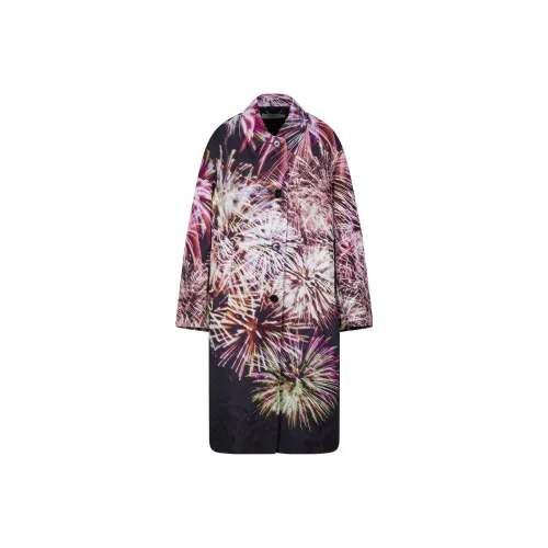 DRIES VAN NOTEN Многоцветное Женское Пальто