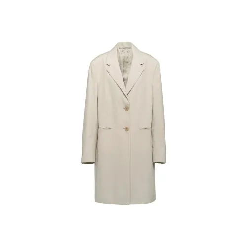PRADA SS23 Пальто Женское Светлый Бежевый
