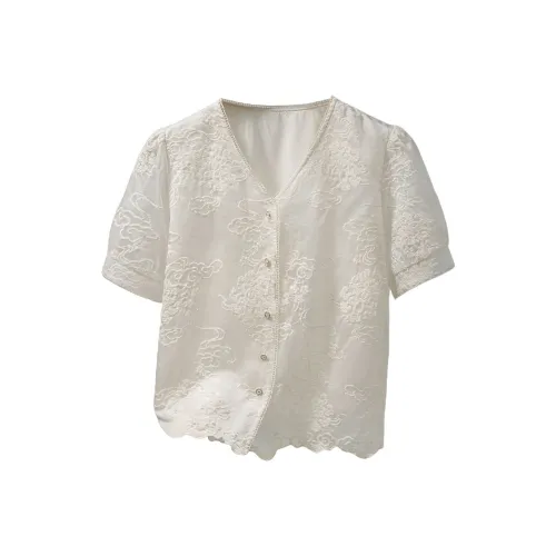 Cypress House Рубашка Женская Абрикос