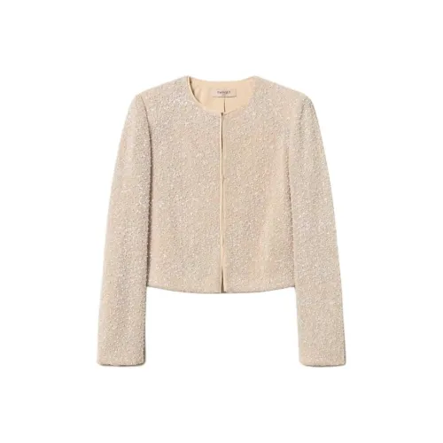 TWINSET Milano Куртки и Пальто Женские Бежевые