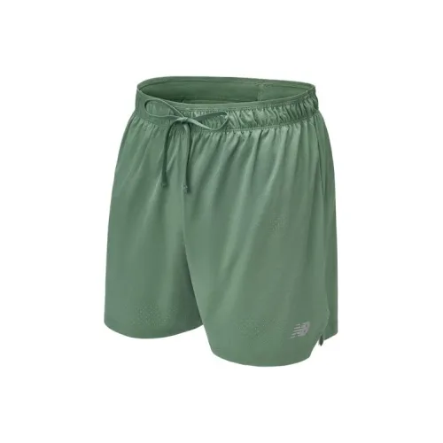 New Balance совместный бренд RC SHORT 5 Армейский зеленый Мужские спортивные шорты