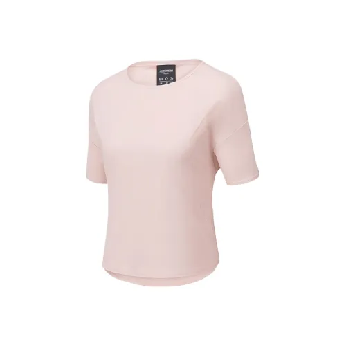 Skechers Freedom Series Стандартная T-рубашка Женская Нюдово-розовая