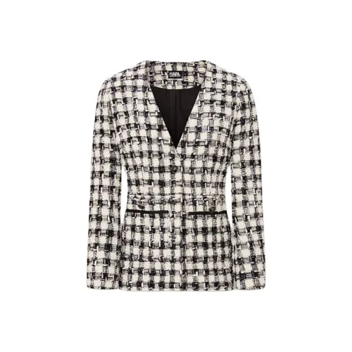 KARL LAGERFELD Куртки и Пальто Женские Черный Белый