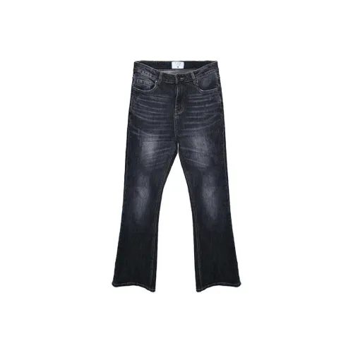 FDMWAVE Темно-серый Мужские Джинсы