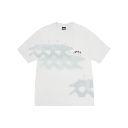 Stussy SS25 LOW TIDE Т-рубашка ПИГМЕНТ Окрашенная Унисекс