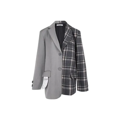 13 DEMARZO Бизнес-костюм женский серый