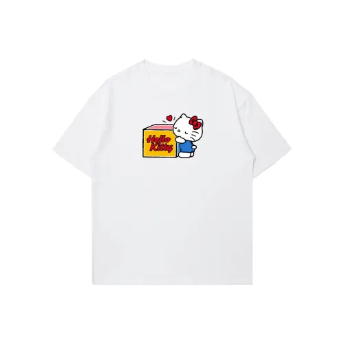 Санрио x HelloKitty Хелло Китти T-рубашка унисекс