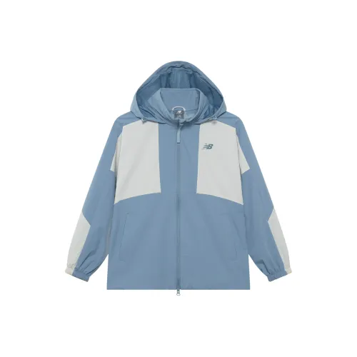 New Balance Тонкая Куртка Женская Павлин Синий