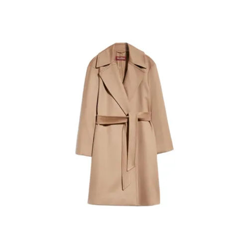 MaxMara Верблюжий Женское Пальто