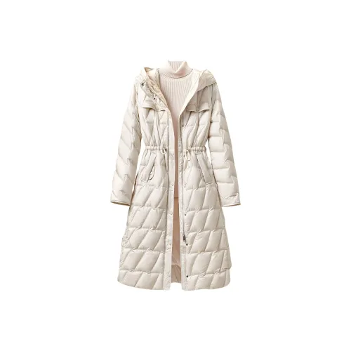 TOUCH Пуховик Женский Бежевый