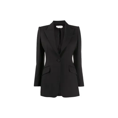 Alexander McQueen FW21 Бизнес-костюм Пальто Женское